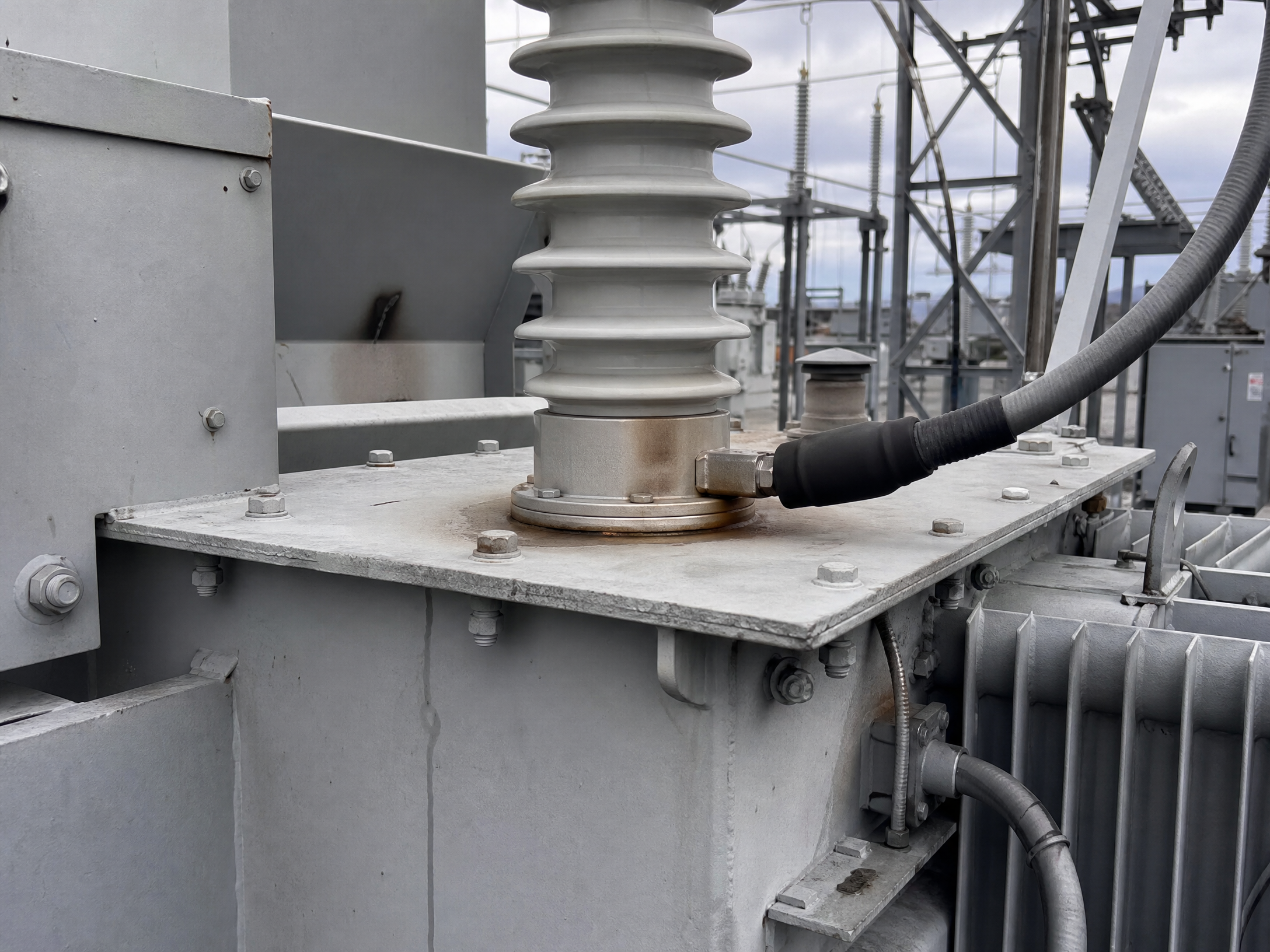 Representative transformer bushing evidence
